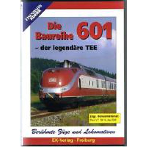 Die Baureihe 601 der legendäre TEE - DVD ca. 45 Min. + Bonus Die Baureihe 601 der legendäre TEE - DVD ca. 45 Min. + Bonus