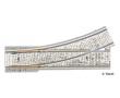 Tillig AKTION 87583 - Straßenbahn WL Weiche links R250/25° - Pflastersteinstruktur