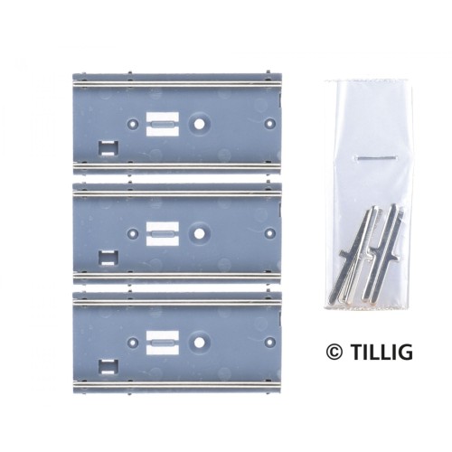 Tillig AKTION 87782 - Straßenbahn Gleis gerade einspurig 46,8 mm - 3 Stück Tillig AKTION 87782 - Straßenbahn Gleis gerade einspurig 46,8 mm - 3 Stück