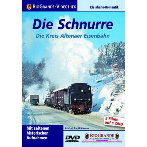 Die Schnurre - Die Kreis Altenaer Eisenbahn - DVD ca. 110 Min. Die Schnurre - Die Kreis Altenaer Eisenbahn - DVD ca. 110 Min.