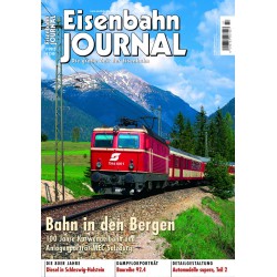 Bahn in den Bergen (Mittenwaldbahn = Karwendelbahn)