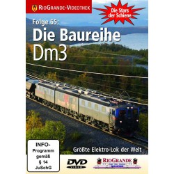Die Baureihe Dm 3 - Größte Elektro-Lok der Welt - DVD ca. 55 Min.